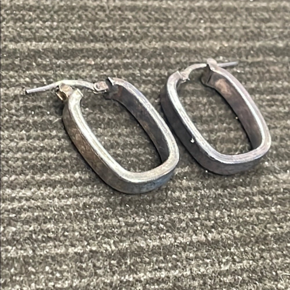 .925 Sterling Vintage EARRINGS real solid Silver Fine Jewelry